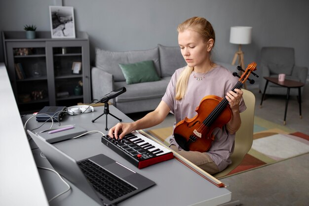 Crm system Voopty for a music school